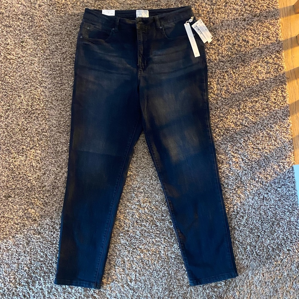 Caslon high waisted jeans size 12 NWT